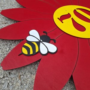 Rože za mlaj - dodatek čebelica