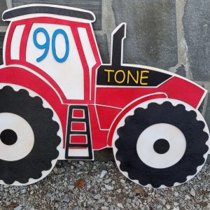Znak za mlaj traktor